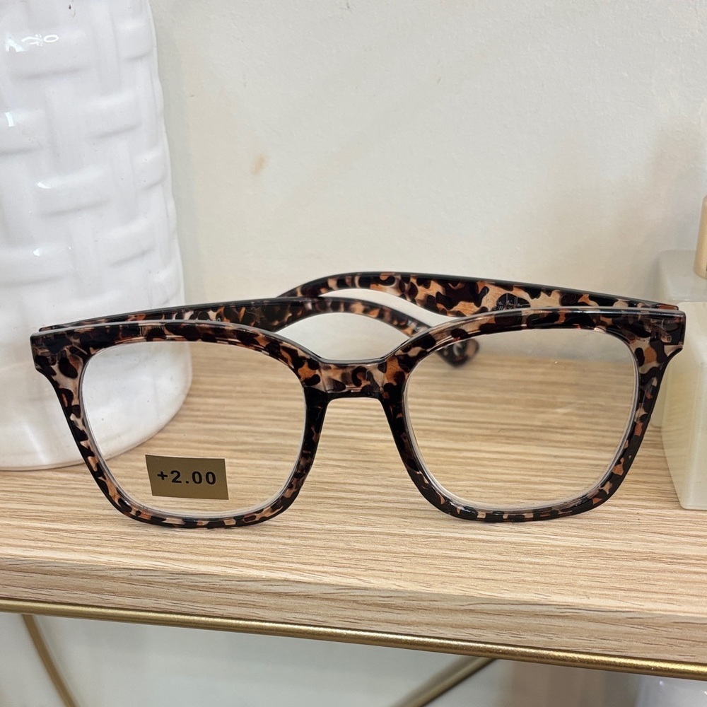 Leopard Print Reading Glasses-2.0